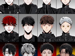 LD두상 커미션: 증명사진 타입