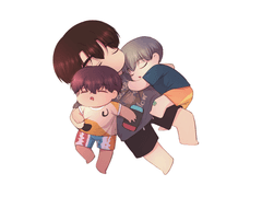 [뜨겁게 안아줘] 일러스트