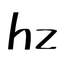 hz (헤르츠)