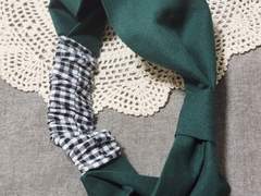 핸드메이드 린넨 헤어밴드