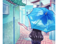 베키와 하나비의 첫 만남.