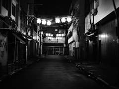 밤을 밝히는 아랑.