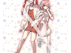 낙서 LD 채색 커미션 작업물