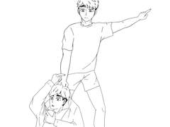 [하이큐] 오사아츠 낙서