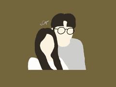 커플 일러스트 예시1