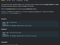 [2022.06.12] 1695. Maximum Erasure Value