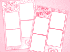 loveclub 인생네컷 프레임 공유