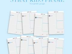 스트레이키즈 인생네컷 프레임 공유