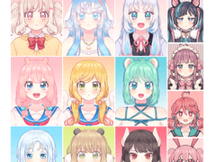 증명사진 타입 커미션