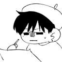 단정한 얼굴에 올려진 쓸쓸한 눈