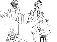 2022년 6월 13일 (월) <장면크로키>