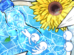 여름맞이 라무네 SD 고정틀 커미션