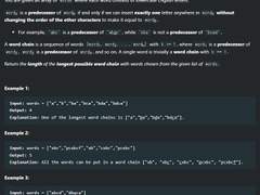 [2022.06.15] 1048. Longest String Chain