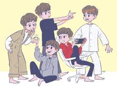 예전에 그렸던 조필모들