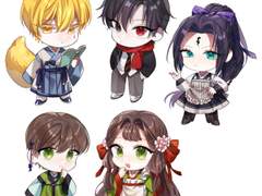 [반월당] 캐릭터 도안