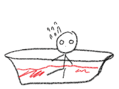 집에 오고나서 첫 샤워