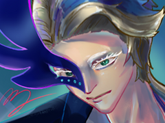 [쿠키런/팬아트] 괴도맛 쿠키 의인화