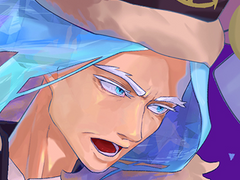 [쿠키런/팬아트] 캡틴 아이스 쿠키 의인화