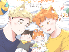 [츠무히나/트윈지 샘플] 여우 둘, 고양이 넷