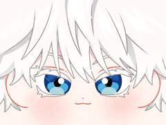 고죠유지 포토톡 도안 유료배포