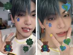 투명포카 도안 배포🌍스티커🍀