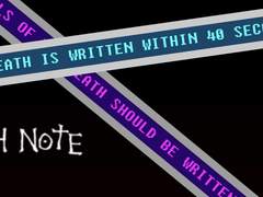📓데스노트 인생네컷 프레임 도안