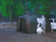 마을의 입구에는 마을숲이 있어 ①