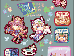 [스틸 볼 런] 회전사제 칼선스티커 도안 무료배포