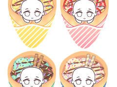 크레페 인형도안 커미션