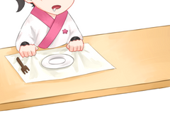 와기 청명이 예절 포카 도안 무료 배포