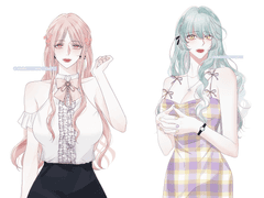 💟주인장 마음대로 여캐 옷 입혀주는 커미션