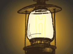 어두운 바다의 등불이 되어 카톡 테마