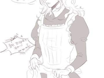 메이드복 나기사..