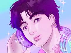 Left and Right 정국이 복고풍으로