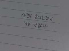 사랑을 한다는 것이