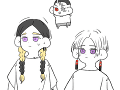 [도리벤] 지고 싶지 않았던 두 사람