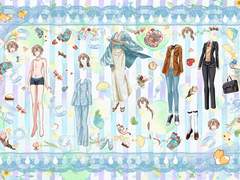 옷입히기 스티커 커미션