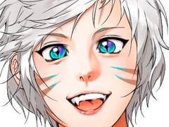 선화/단색/풀채 커미션