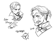 [MCU] 닥스,오딘슨 낙서