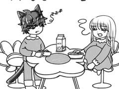 [만화] 그들의 식사준비 - 고양이 편