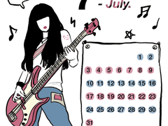 You rock! 7월 배경화면 무료 공유