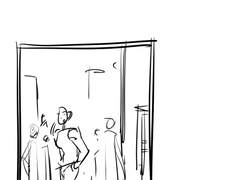 웹툰 콘티 낙서 1