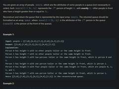 [2022.06.29] 06. Queue Reconstruction by Height