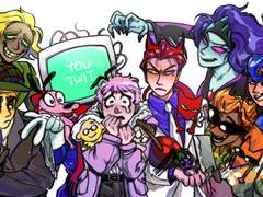 겁쟁이강아지커리지 연성 최근