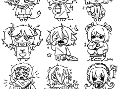 한송송 SD 커미션