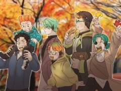 타오르지마 버스터 그림 모음