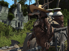 테테룬이 한턱내는 술