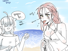 여름이니까 코코 한장