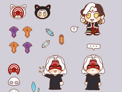 파판14 스티커 •••