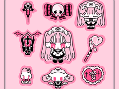 고스 메이드 굿노트 스티커 공유